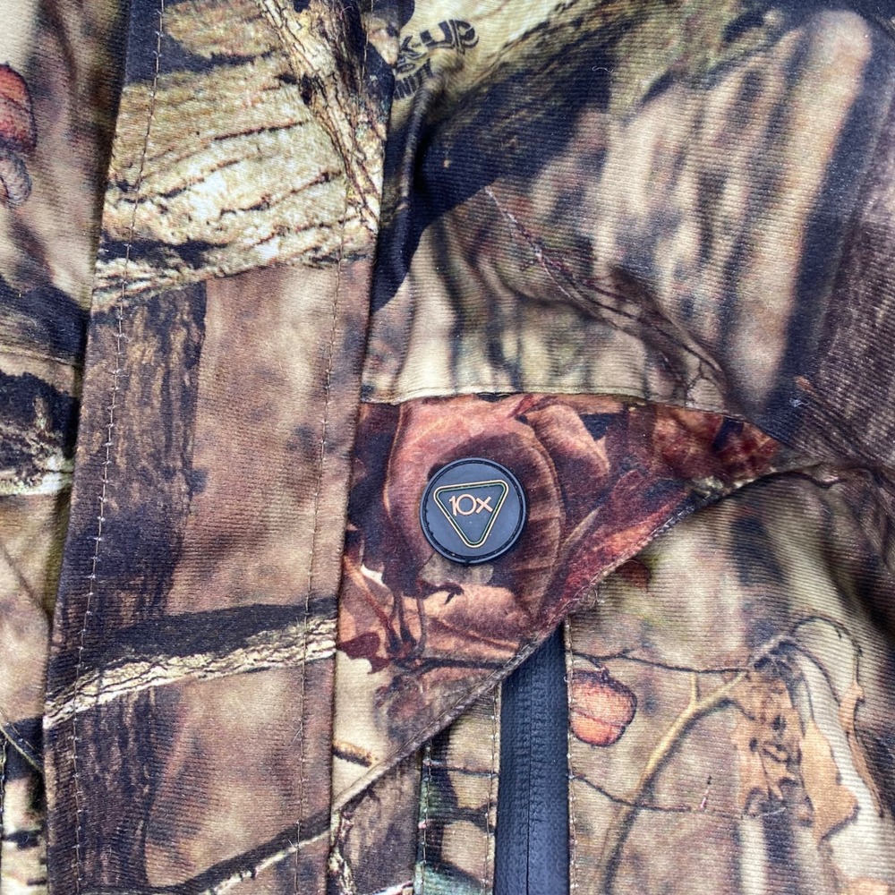 10X Hunting Coveralls Mens M Mossy Oak Break-Up Infinity Insulated Camo Read - Picture 5 of 16